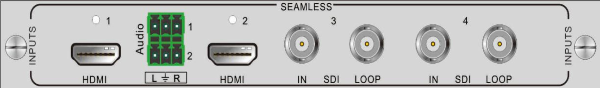 2路SDI/2路HDMI輸入卡ZR-4I-SHT